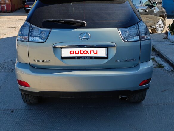 2007 Lexus RX 400h II Рестайлинг, зелёный, 1260000 рублей - вид 3
