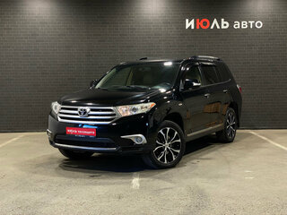 2011 Toyota Highlander II (XU40) Рестайлинг, чёрный, 1900000 рублей, вид 1