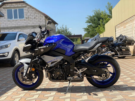 2020 Yamaha MT-10, синий, 1525000 рублей, вид 1