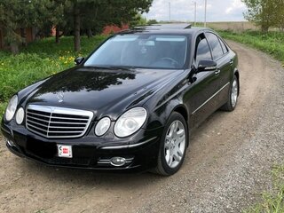 2007 Mercedes-Benz E-Класс 350 III (W211, S211) Рестайлинг, чёрный, 1400000 рублей, вид 1