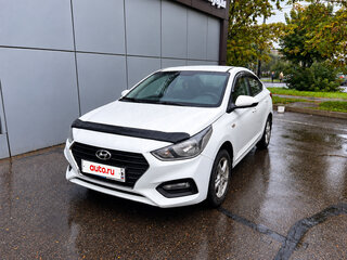 2017 Hyundai Solaris II, белый, 595000 рублей, вид 1