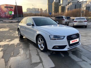 2015 Audi A4 IV (B8) Рестайлинг, белый, 1435000 рублей, вид 3
