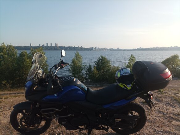 2012 Suzuki V-Strom DL 650, синий, 540000 рублей - вид 2