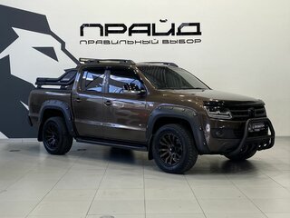 2010 Volkswagen Amarok I, коричневый, 1499900 рублей, вид 3