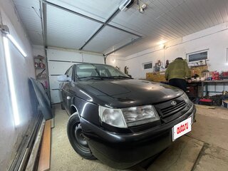 2008 Lada (ВАЗ) 2112, чёрный, 155000 рублей, вид 3
