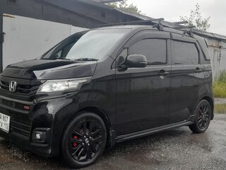 2019 Honda N-WGN I Рестайлинг, чёрный, 960000 рублей, вид 4