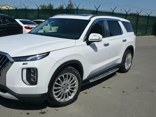 2019 Hyundai Palisade I, белый, 3800000 рублей, вид 3
