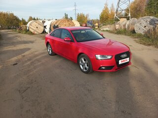 2014 Audi A4 IV (B8) Рестайлинг, красный, 1250000 рублей, вид 3