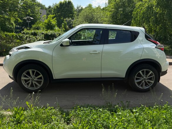 2014 Nissan Juke I Рестайлинг, белый - вид 4
