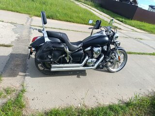 2007 Kawasaki VN900 Vulcan, чёрный, 530000 рублей, вид 5