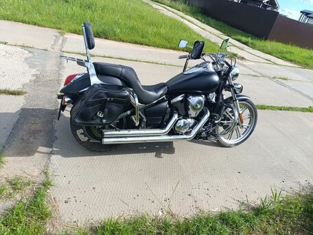 2007 Kawasaki VN900 Vulcan, чёрный, 530000 рублей, вид 5