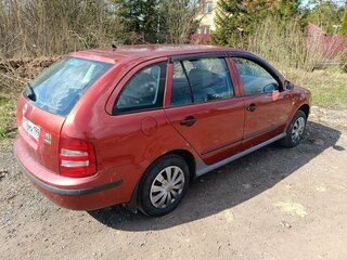 2001 Skoda Fabia I, красный, 260000 рублей, вид 4