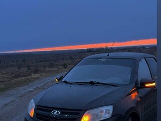 2013 Lada (ВАЗ) Granta I, коричневый, 200000 рублей, вид 2