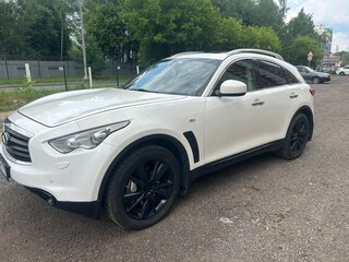 2013 Infiniti QX70, белый, 1440000 рублей, вид 4