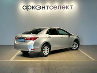 2013 Toyota Corolla XI (E160, E170, E180), серебристый, 1200000 рублей, вид 2