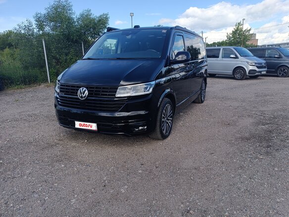 2022 Volkswagen Multivan T6 Рестайлинг, чёрный, 10300000 рублей - вид 1