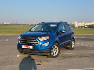 2018 Ford EcoSport II Рестайлинг, синий, 920000 рублей, вид 1