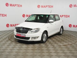 2012 Skoda Fabia II Рестайлинг, белый, 737000 рублей, вид 1