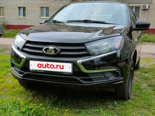 2021 Lada (ВАЗ) Granta I Рестайлинг, чёрный, 770000 рублей, вид 3