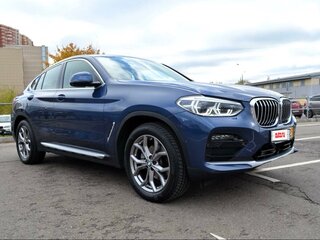 2019 BMW X4 20i II (G02), синий, 4170000 рублей, вид 2