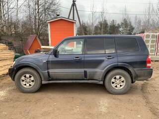 2002 Mitsubishi Pajero III, синий, 700000 рублей, вид 3