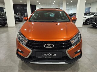 2018 Lada (ВАЗ) Vesta SW Cross I, оранжевый, 1000000 рублей, вид 5