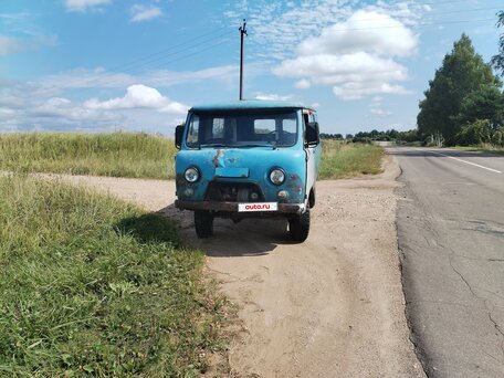 2000 УАЗ 3909, голубой, 155000 рублей, вид 1