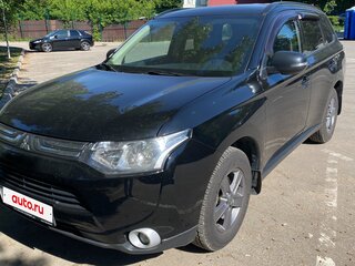 2014 Mitsubishi Outlander III, чёрный, 1450000 рублей, вид 2