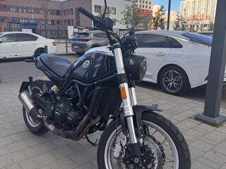 2024 Benelli Leoncino 500 Trail, чёрный, 399000 рублей, вид 2