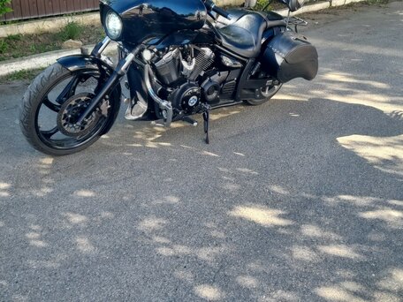 2012 Yamaha XVS1300, чёрный, 750000 рублей, вид 4