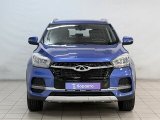 2021 Chery Tiggo 4 I Рестайлинг, синий, 1260000 рублей, вид 3