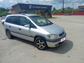 2003 Opel Zafira A Рестайлинг, серебристый, 350000 рублей, вид 2