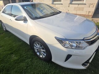 2016 Toyota Camry VII (XV50) Рестайлинг, белый, 1980000 рублей, вид 1