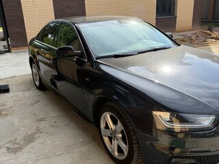 2013 Audi A4 IV (B8) Рестайлинг, чёрный, 1450000 рублей, вид 1