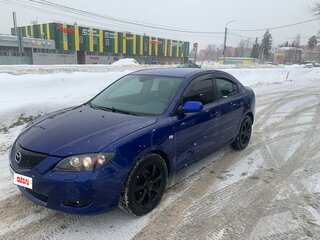 2006 Mazda 3 I (BK) Рестайлинг, синий, 480000 рублей, вид 1