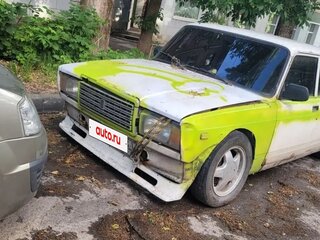 2005 Lada (ВАЗ) 2107, белый, 140000 рублей, вид 1