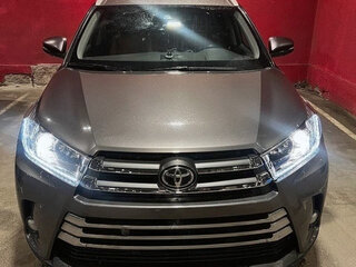 2019 Toyota Highlander III (XU50) Рестайлинг, серый, 4150000 рублей, вид 2