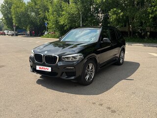 2020 BMW X3 20d xDrive III (G01), чёрный, 5000000 рублей, вид 2