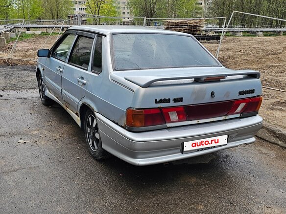2004 Lada (ВАЗ) 2115, серебристый, 65000 рублей - вид 9