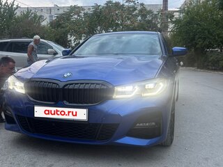 2019 BMW 3 серии 320d VII (G2x), синий, 3600000 рублей, вид 2