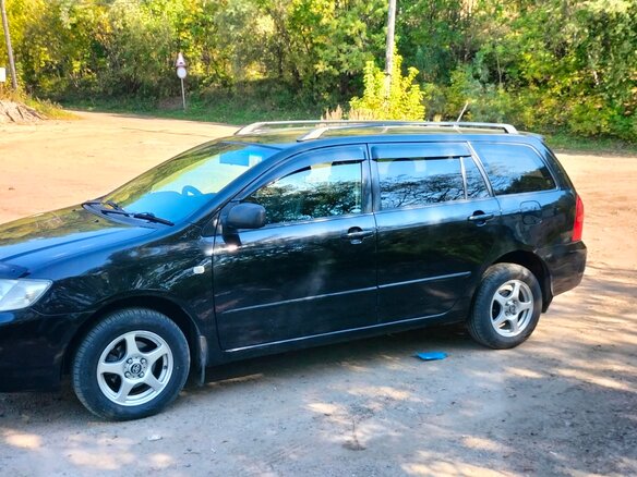 2006 Toyota Corolla Fielder IX (E120, E130) Рестайлинг, чёрный, 550000 рублей - вид 13