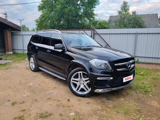 2013 Mercedes-Benz GL-Класс 350 II (X166), чёрный, 3189000 рублей, вид 3