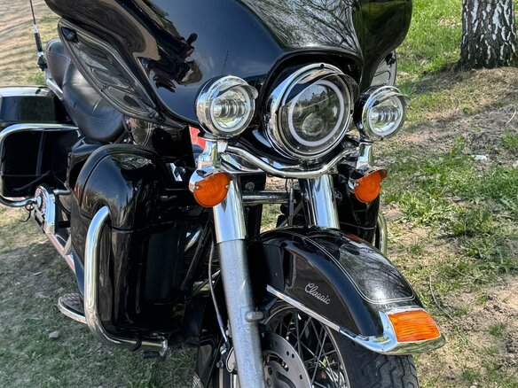 2004 Harley-Davidson Electra Glide, чёрный, 570000 рублей - вид 12