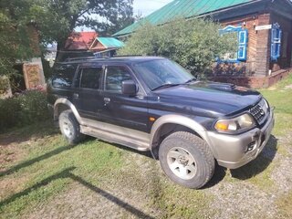 2003 Mitsubishi Pajero Sport I, чёрный, 950000 рублей, вид 2