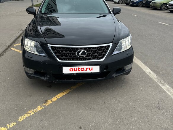 2010 Lexus LS 460 IV Рестайлинг, чёрный, 1300000 рублей - вид 1