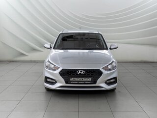 2017 Hyundai Solaris II, серебристый, 1198000 рублей, вид 2