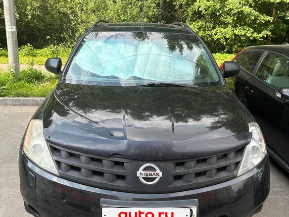 2006 Nissan Murano I (Z50), чёрный