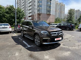 2014 Mercedes-Benz GL-Класс 400 II (X166), коричневый, 3450000 рублей, вид 1