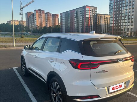 2022 Chery Tiggo 7 Pro I, белый, 1495000 рублей, вид 4