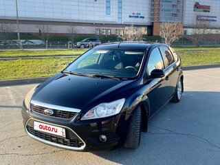 2008 Ford Focus II Рестайлинг, чёрный, 540000 рублей, вид 2